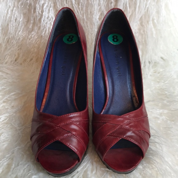 Madden Girl red high heels - Picture 2 of 6